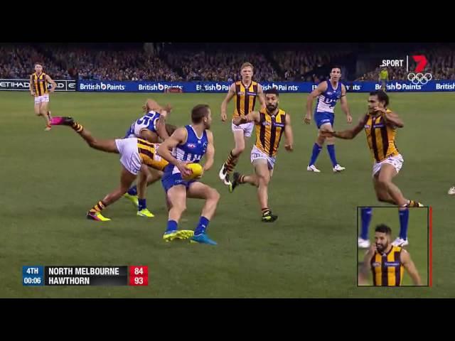 The sealer: Was this a free kick? - AFL