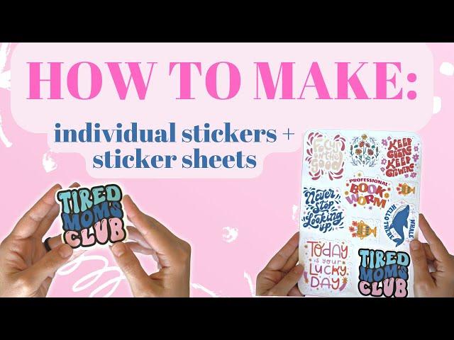 DIY Stickers: How to make stickers with your Cricut