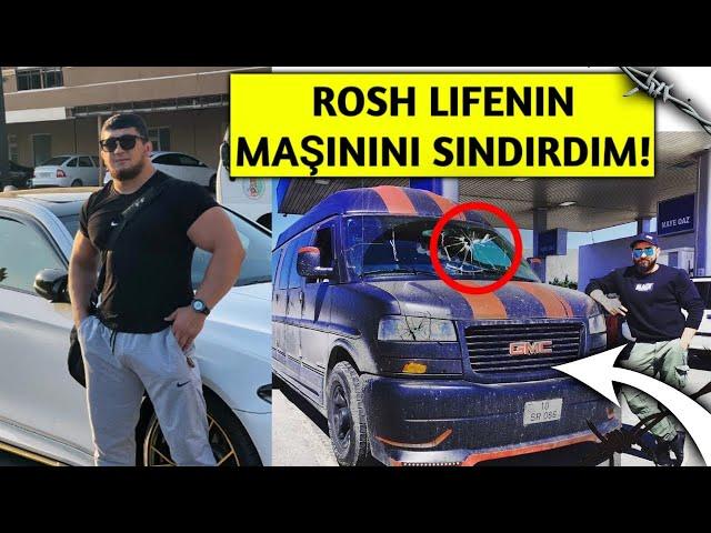 ROSH LİFENİN BAŞINA OYUN AÇDIM MAŞINI SINDI (QİSASIMI ALDIM)!!!