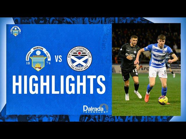 Morton vs Ayr United | cinch Championship | Match Highlights