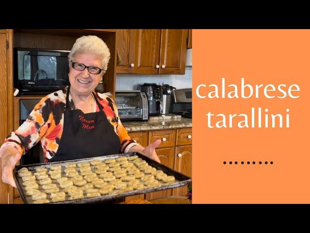 Nonna Demonstrates Calabrese Tarallini - Traditional Snack  (e106)