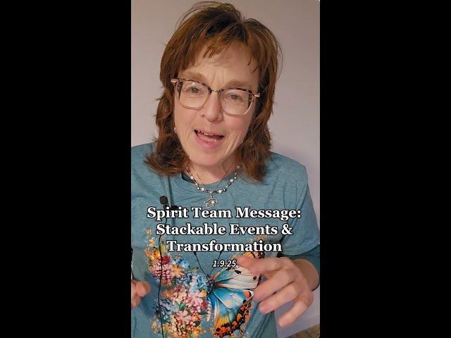 SPIRIT TEAM MESSAGE: STACKABLE EVENTS & TRANSFORMATION