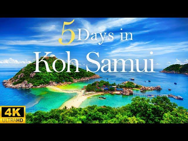 How To Spend 5 Days in KOH SAMUI Thailand