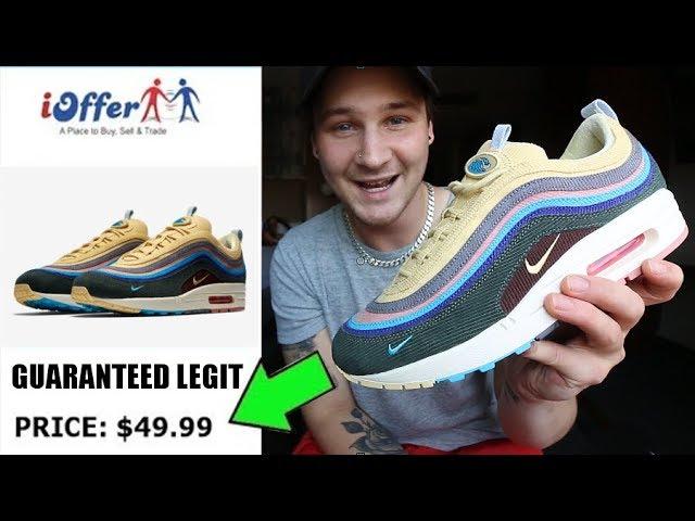 BUYING LEGIT SNEAKERS OFF IOFFER FOR HALF THE PRICE! %100 REAL WOTHERSPOON AIR MAX!