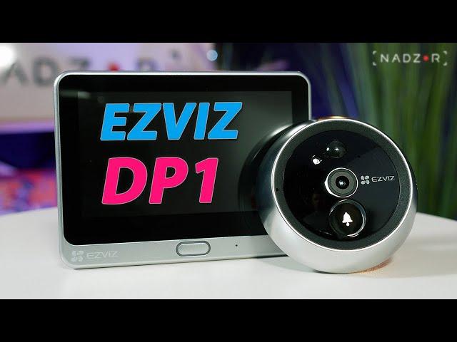 Ezviz DP1 - дверной глазок, звонок и домофон в одном устройстве