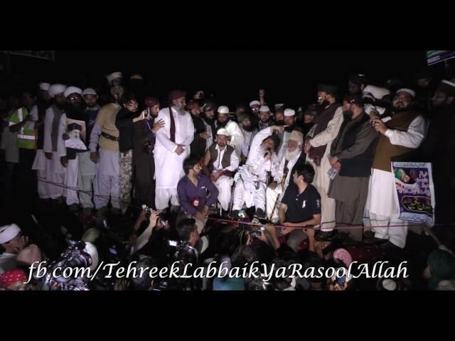 Shaikhul Hadees Allama Khadim hussain rivi sb Victory speech at D-Chowk on 31 march 2016