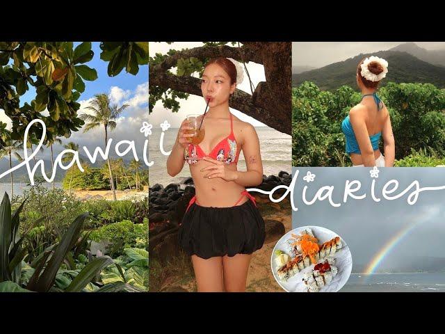 hot girl summer in hawaii  things to do, BEST food, ziplining, snorkeling, beach hopping