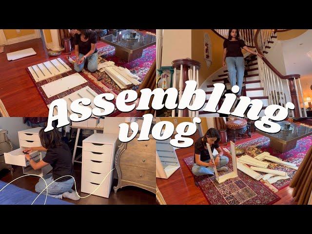 Akele banaya Furniture Ikea Ka| Assembling Alex drawers| Ikea furniture tips| Urdu Vlog