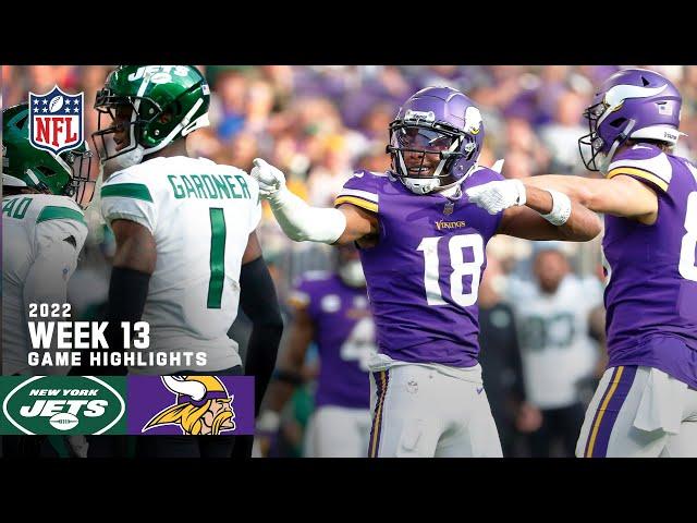 New York Jets vs. Minnesota Vikings | 2022 Week 13 Game Highlights