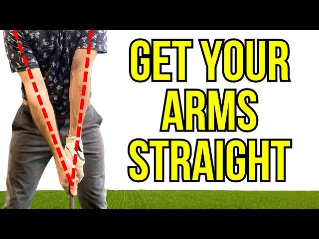 Straighten Your Arms For Perfect Contact