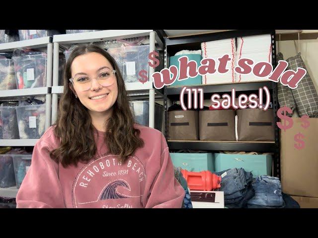 My November 2024 Sales on Poshmark & Mercari! What sold fast & for profit! How to make money online