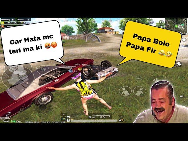 CAR BLOCKING & NEXT LEVEL IRRITATING  || TROLLING RANDOM TEAMMATES  || BGMI FUNNY MOMENTS