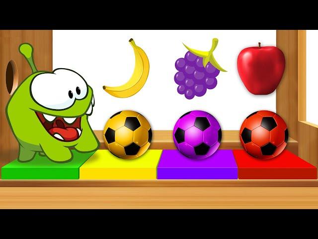 Impara I Colori | Impara Con Om Nom | Om Nom E Xilofono Con Frutti