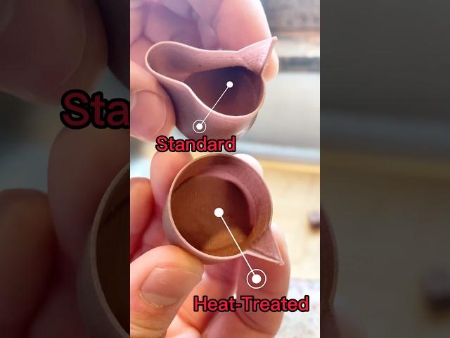 Matte Fiber HTPLA by Protopasta is a beautiful, heat-treatable material! #3dprint #woodworking