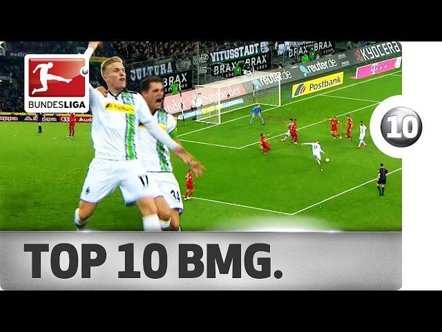 Top 10 - Goals Borussia Mönchengladbach - 2015/16