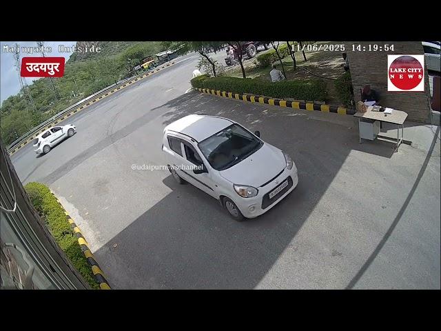 Udaipur News : NH : 8 Ananta Hospital के सामने दर्दनाक हादसा का वीडियो -साभार,- उदयपुर न्यूज़