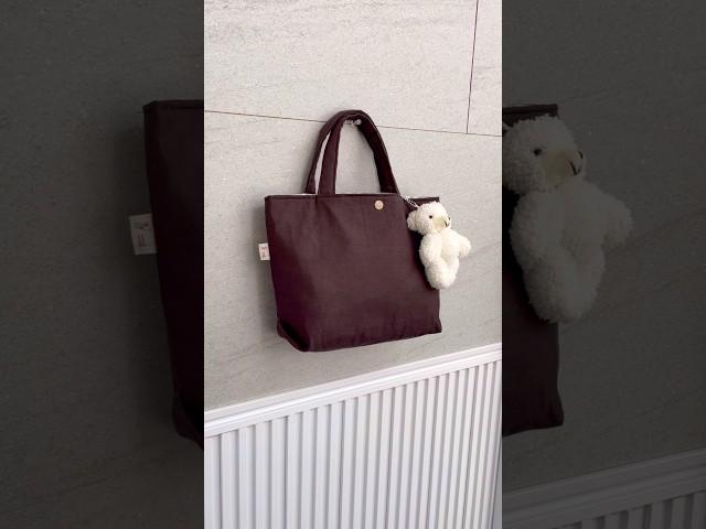 간단하게 토트백 만들기  Easy tote bag #handmade #sewing #totebag #핸드메이드 #가방만들기 #재봉틀배우기 #토트백만들기 #가방추천 #패딩가방