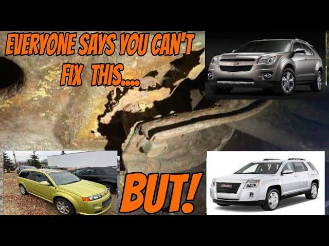 How To Fix A Rusted, Trailing Arm Chevy Equinox Saturn vue GMC terrain