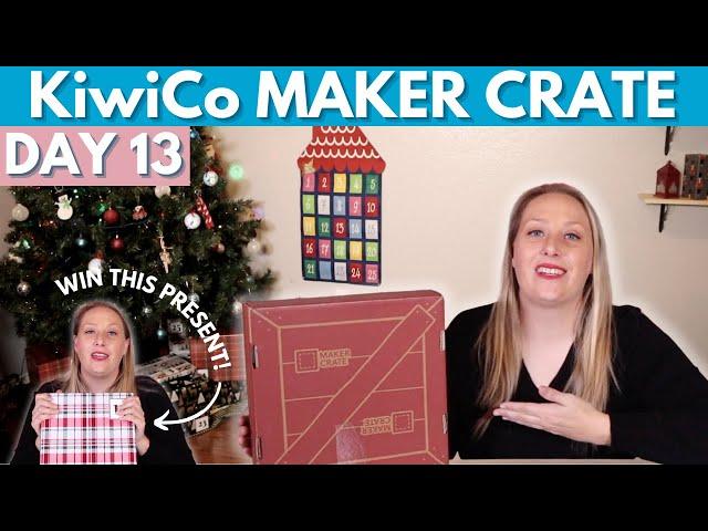 KiwiCo MAKER CRATE UNBOXING | Arts and Crafts subscription box | 25 Boxes of Christmas Day 13