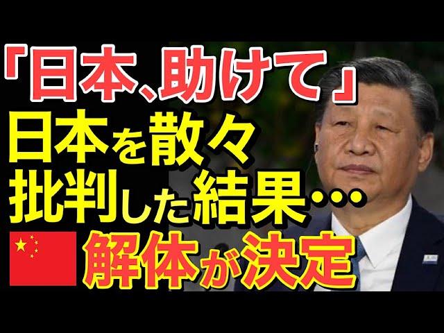 【海外の反応】「日本に助けを求めるも･･･」日本を散々批判した結果解体が決定!!【にほんのチカラ】