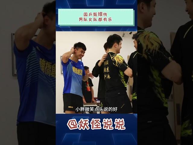 国乒这些家伙都是说相声的吧 #王楚钦 #孙颖莎 #林高远 #樊振东