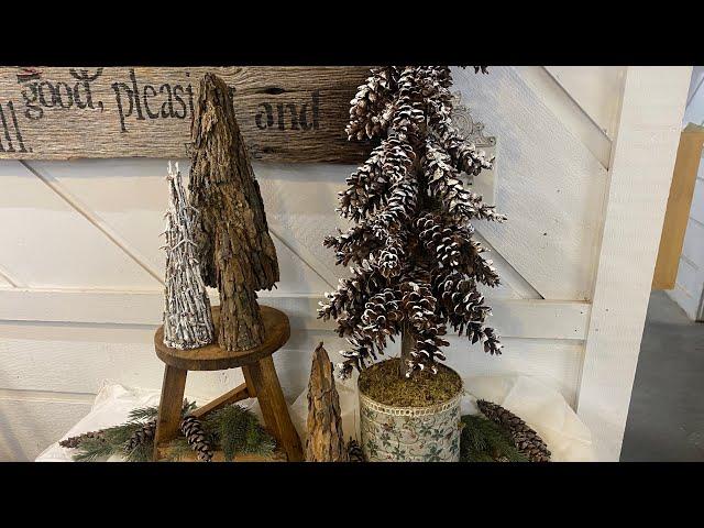 Winter Decor from Natural Materials