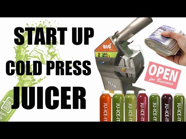 START UP COLD PRESS JUICE BUSINESS COMMERCIAL JUICER BIO MINI