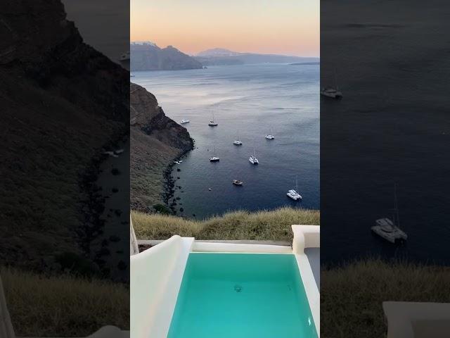 Summer nights in Santorini, Greece content Madeline Lu