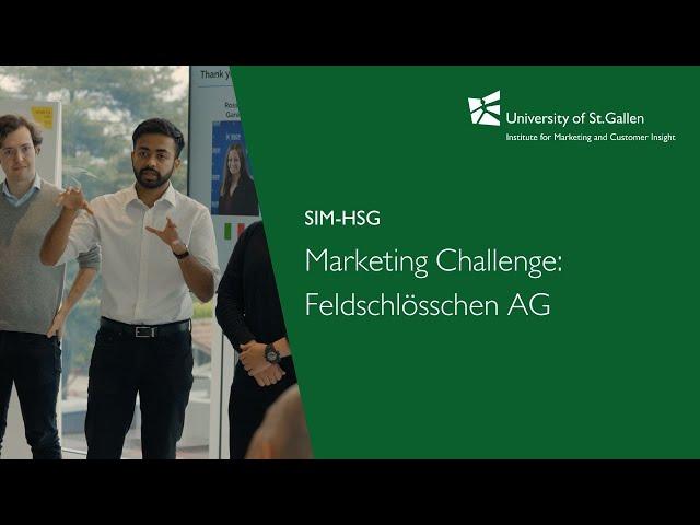 Feldschlösschen and SIM-HSG: Marketing & Consumer Behavior