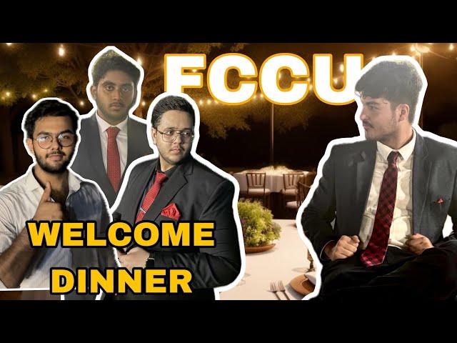 Welcome Dinner At FCCU | Doston Ka sath mazy KIYE | AZ Vlogs