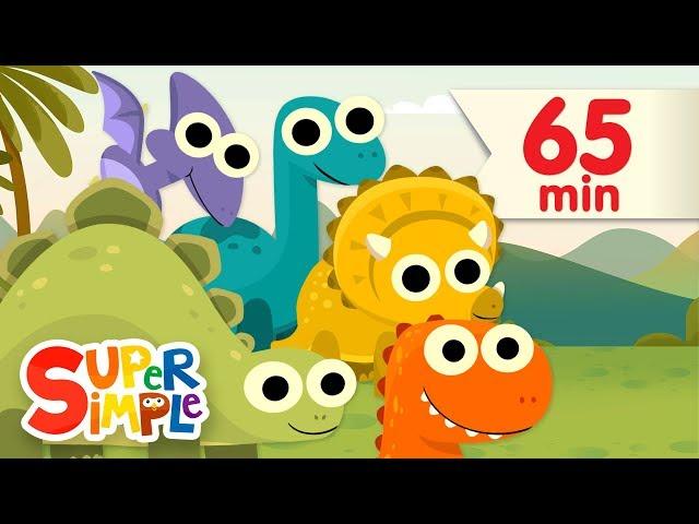 10 Little Dinosaurs + More | Kids Songs | Super Simple Songs