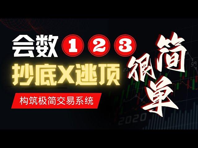 会数3根K线，就能抄底逃顶，一套极其简单却可靠的量价交易系统