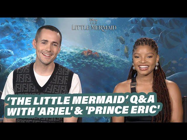 'The Little Mermaid's Halle Bailey On The Impact Of Locs & The Chemistry With Jonah Hauer-King