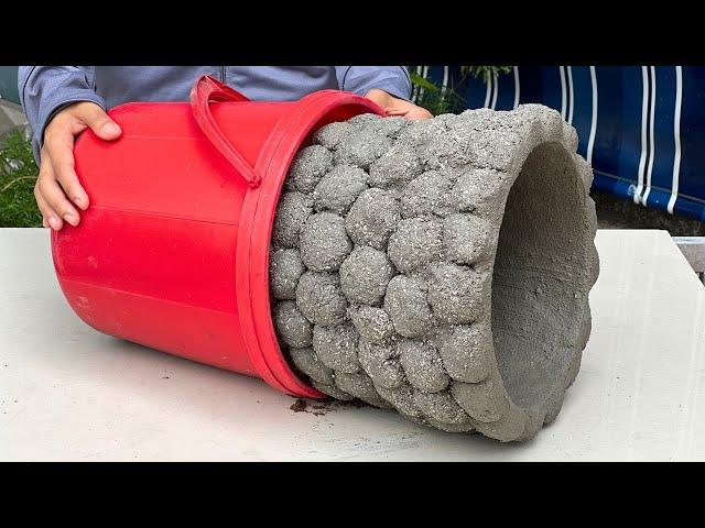 Smart Idea - Unique Creative Plant Pots From Cement And Styrofoam For Your Garden