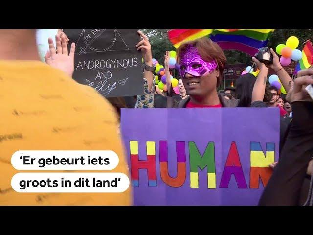 LHBT: Eerste Delhi Queer Pride sinds homoseksualiteit legaal werd in september