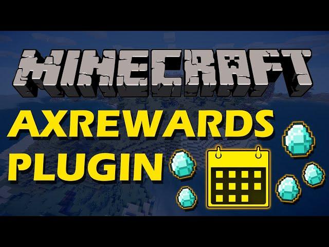 Daily rewards in Minecraft with AxRewards Plugin