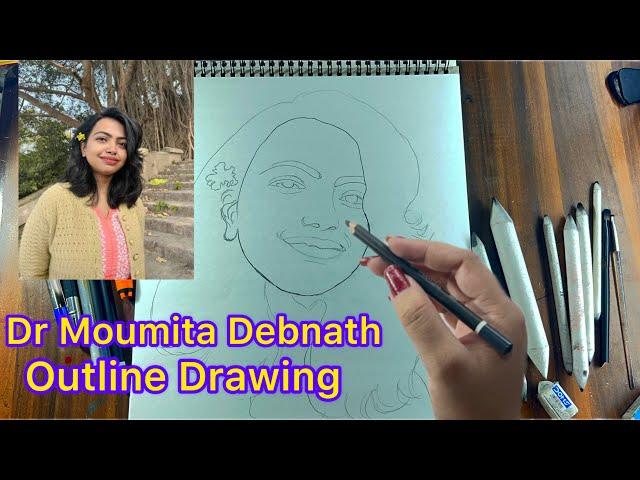 Dr Moumita Debnath Drawing | Rip Justice for Dr Moumita Debnath 