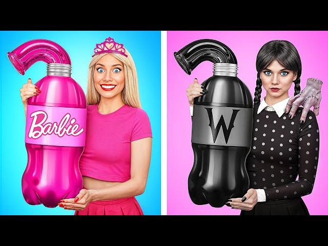 Barbie vs Wednesday | Cooking Challenge by Multi DO Joy