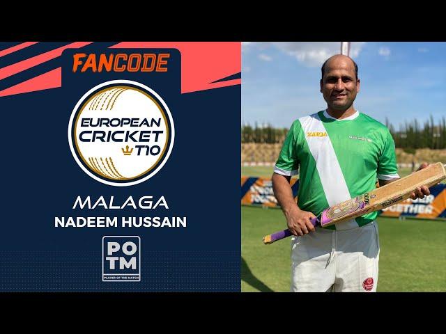 POTM: N.Hussain - GRD vs MAL | Highlights | FanCode ECS Spain, 2022 Day 3 | ECT22.065