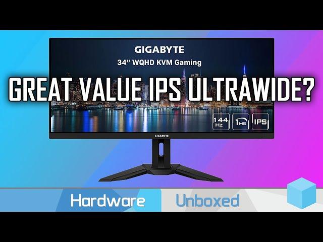 Gigabyte M34WQ Review, Our New Favorite Gaming Ultrawide?