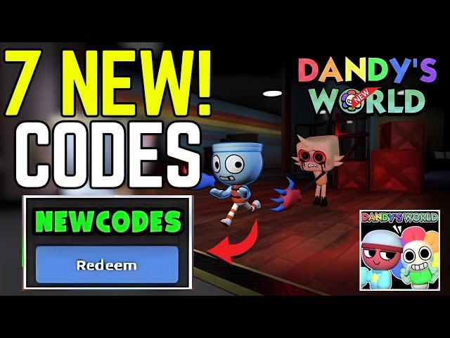 ️NOVEMBER UPDATE️ DANDY'S WORLD ROBLOX CODES 2024 - DANDYS WORLD CODES 2024