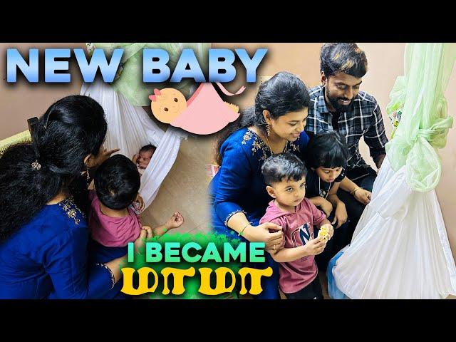 Lil JAYDEN Meets NEW BABY  I Became Mama  | DAN JR VLOGS