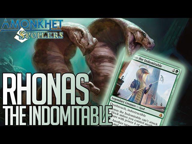 Amonkhet Preview - Rhonas the Indomitable