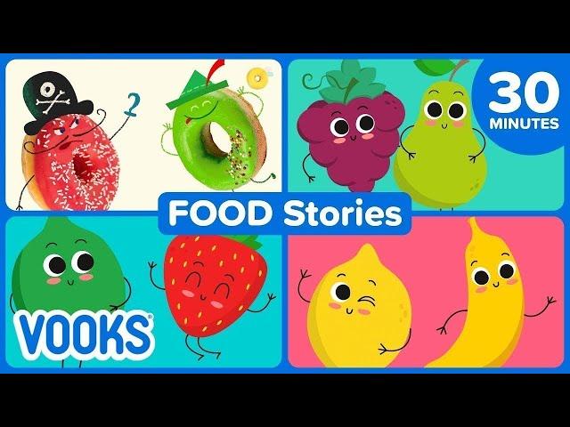 Food Stories For Kids! | Animated Kids Books Read Aloud | Vooks Storytime