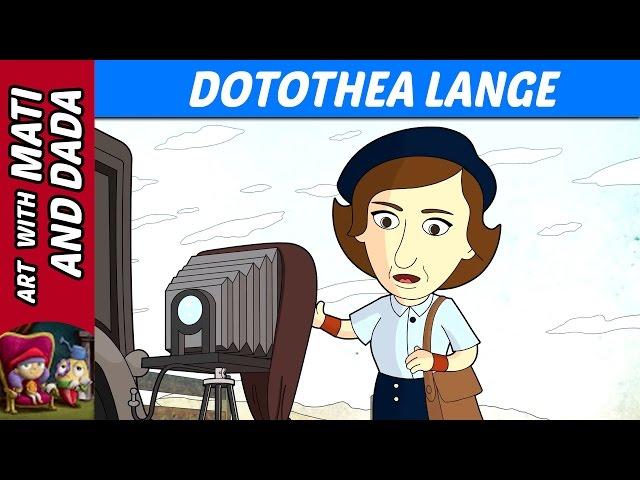 Art with Mati and Dada –  Dotothea Lange | Kids Animated Short Stories in English