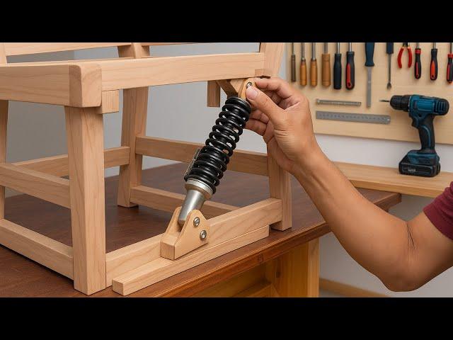 Creative Effective Wood Recycling Ideas  Make A Sturdy Chair You've Never Seen Before