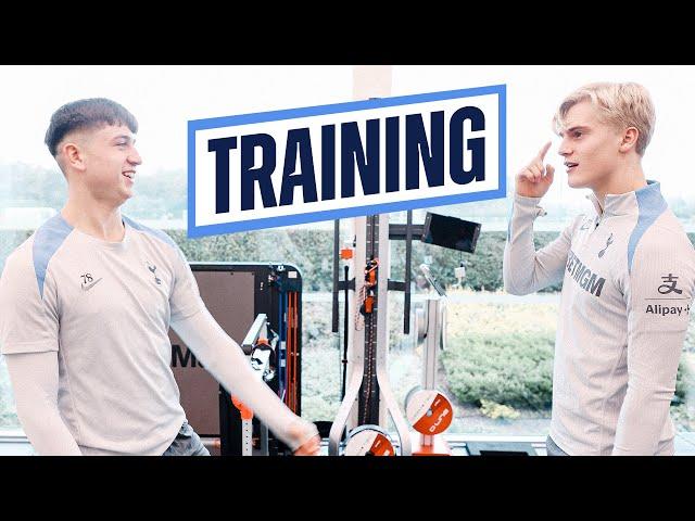 Mikey Moore and Lucas Bergvall show off their CRAZY skills | Inside Training