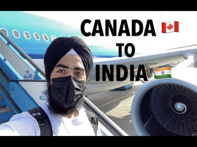 Finally Going To India After 3 Years! ️ Canada  to India  Travel With Me! 2022