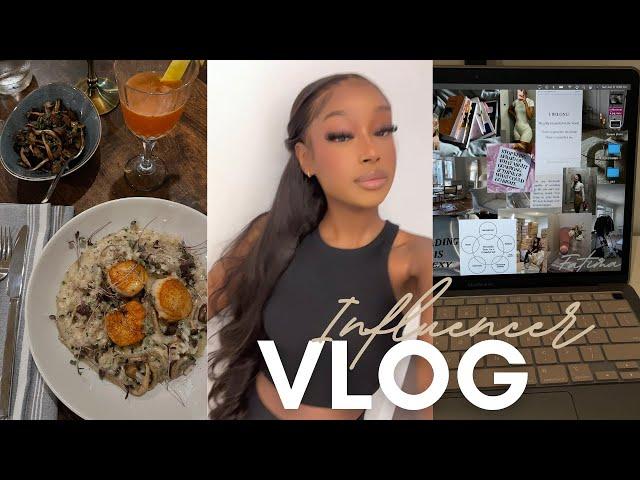 VLOG | A COUPLE DAYS IN MY LIFE: filming, eating out, editing + more