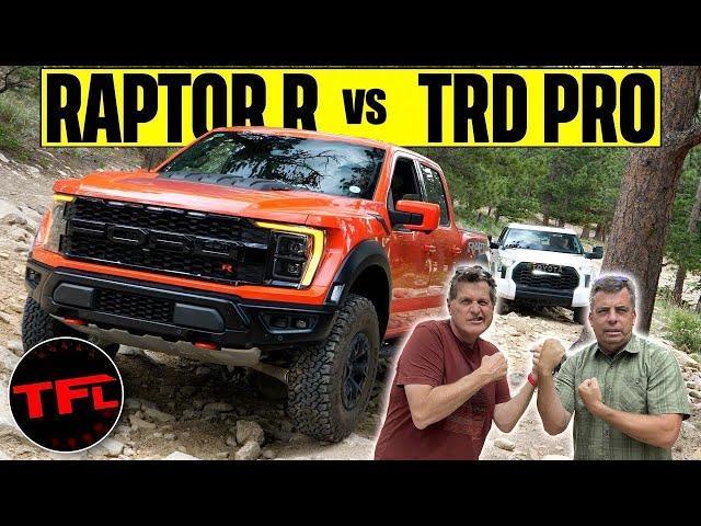 Ford Raptor R vs Toyota Tundra TRD Pro Showdown: Is the Raptor Really Worth $40K More?